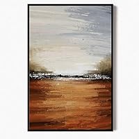 Framed Canvas Wall Art Abstract Landscape Canvas Prints Home Artwork Decoration for Living Room,Bedroom - 16x24 inches