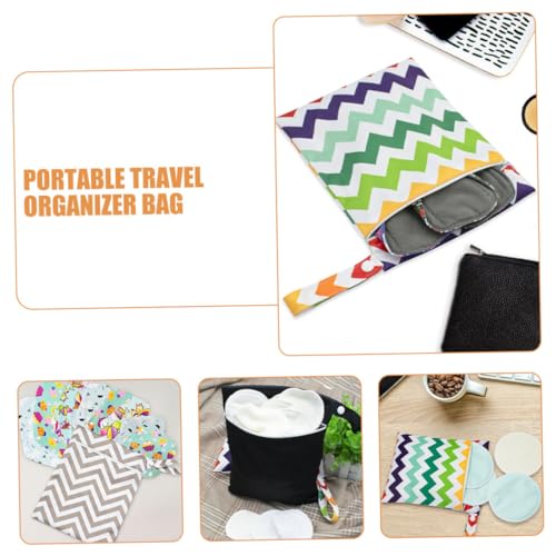 Organizador de pañales portátil 3 piezas miniatura 6