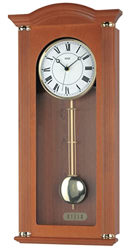 Horloge murale moderne AMS quartz W7014/9 pendule salon