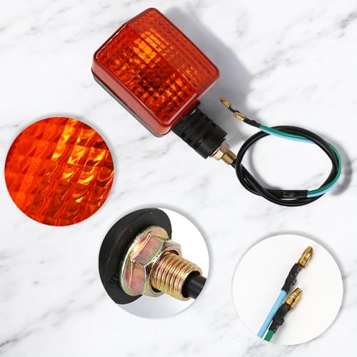 Image of 2 Pairs Motorcycle Turn Signal Light Indicator Halogen Lamp For XR650L 1993-2020 For Honda XR250L 1991-1996 Rear Lights Lamp Indicator Winker Blinker Replacement