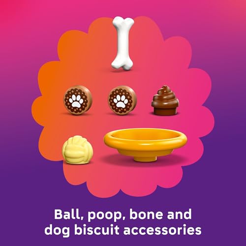 LEGO Friends Puppy Playground Pretend Play Building Toy - Creative Storytelling Playset for Girls & Boys, Ages 4+ - Includes 3 Dog Toys, & 2 Minidolls - Gift Idea for Birthdays & Pet Lovers - 42665 - image 6