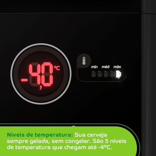 Cervejeira Consul Preta - CZE12BE 220v