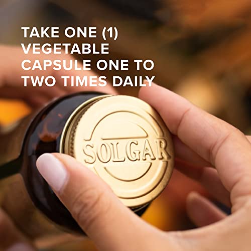 Solgar Biotin 1000 Mcg - 100 Vegetable Capsules - Supports Healthy Skin, Nails & Hair - Non-Gmo, Vegan, Gluten Free, Dairy Free, Kosher, Halal - 100 Servings #TOP2