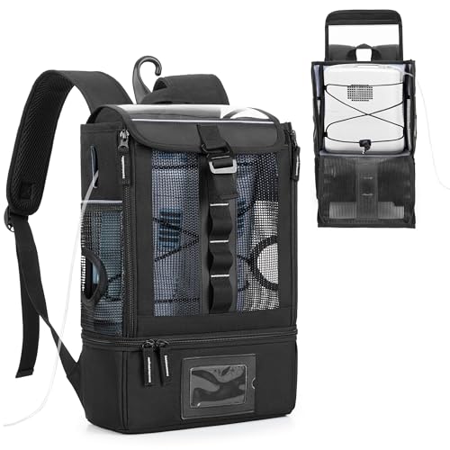 Trunab Mochila para Concentrador de Oxígeno Portátil, Bolsa de Tr...