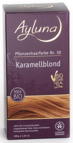 Preisvergleich Produktbild Ayluna Pflanzenhaarfarbe 30 Karamellblond