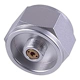 Hexagonal shape adapter cap for gas tank converting