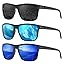 (3 Pack) Black&ice Blue&blue