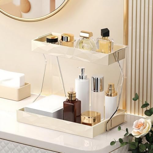 Étagère multicouche cosmétique modulaire pour petits espaces de rangement - 6