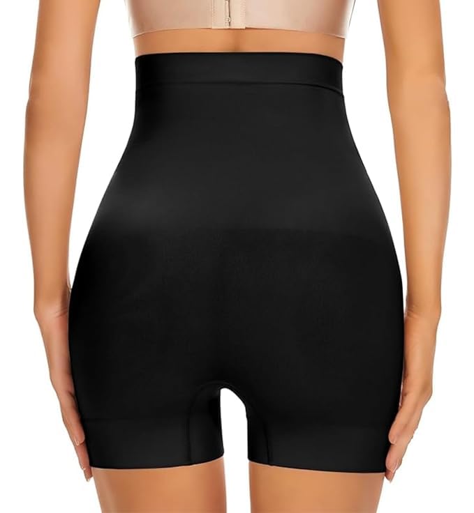 Image of KROYWEN Women Waist Shapewear with Anti Rolling Strip Tummy Control Tucker Waist Slimming Panties Shapewear Underwear Waist Shapewear