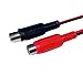 FMUSER Speaker Wire to RCA Adaptor for High-Level Signal Connection to Amp