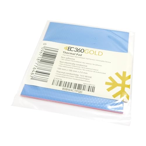 Pad thermique Gold 14,5W/mK d'une épaisseur de 2,0 mm pour montage exigeant