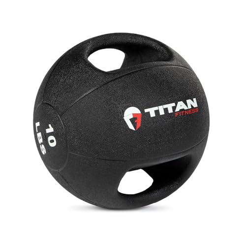 Titan Dual Grip Rubber Medicine Ball