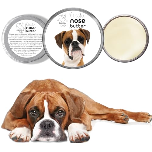 Image of The Blissful Dog Fawn Boxer Unscented Nose Butter, 16oz