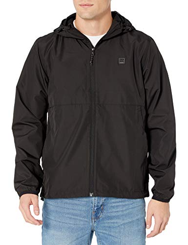 Billabong Men's Transport Windbreaker, Black, M