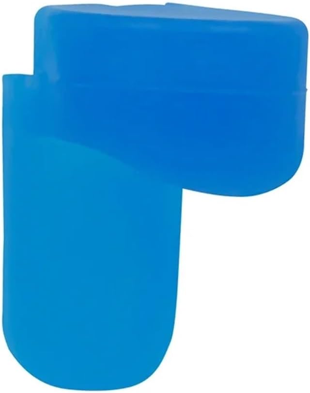 Clarinet Thumb Rest Cushion 24pcs Clarinet Thumb Pads Protector Finger Silicone Oboe Rest Cushion Woodwind Instrument Parts Accessories(Blue)
