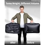 2-Pack 35L Overpack Bag with Pump, Oversized Vacuum Bag for Travel Carry On - Image 3