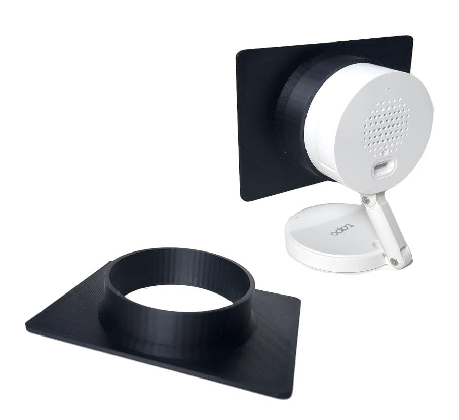 2 pcs Window Mount compatible with Tapo 2K C120 security wireless camera | Strong Adhesive clear double stick tape | 2 colors