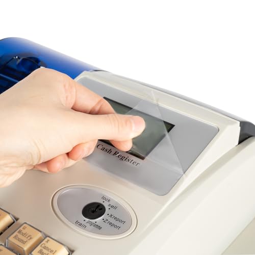 Image of Cash Register with Dual Display, Thermal Printing POS System for Retail Store, 1000 PLU Lookups 200 Dept 50 Clerks, Reporting Function Cash & Coin Drawer, Removable Slot & Anti-Slip Feet (B0GC412D62)