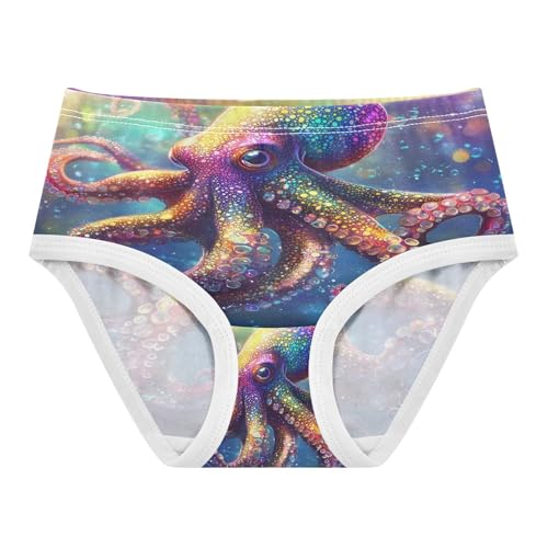 Colorful Octopus Toddler Girls's Underwear 2T 202b8770
