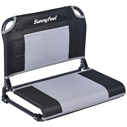 SUNNYFEEL Oversized Stadium Seat for Bleachers with Back Support Extra Wide, Bleacher Stadium Seats...
