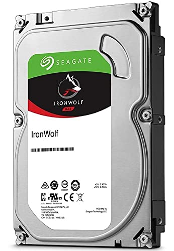 Image of Seagate IronWolf 2 TB NAS Internal Hard Drive HDD - 3.5 Inches SATA 6 Gb /s 5900 RPM 64 MB Cache for RAID Network Attached Storage (ST2000VN004)
