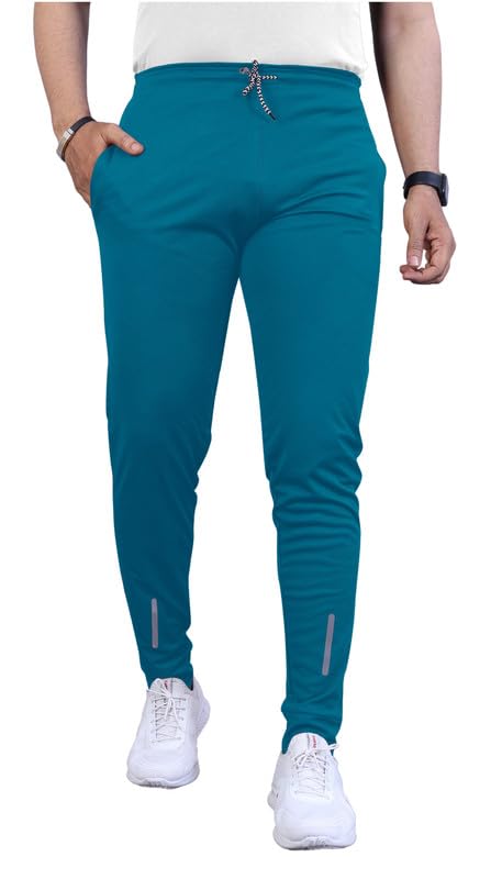 Image of NoseQueen Regular Track Pants for Man | Men Trackpant | Night Pants for Man with with Zippered Pockets, Drawstring Waist