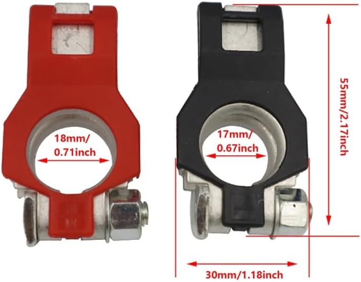 Miniatura 6 de Suitable for 1 pair Car Positive Negative Battery Terminal Connector Set for Nissan Altima Maxima Sentra Murano Pathfinder 243407F000