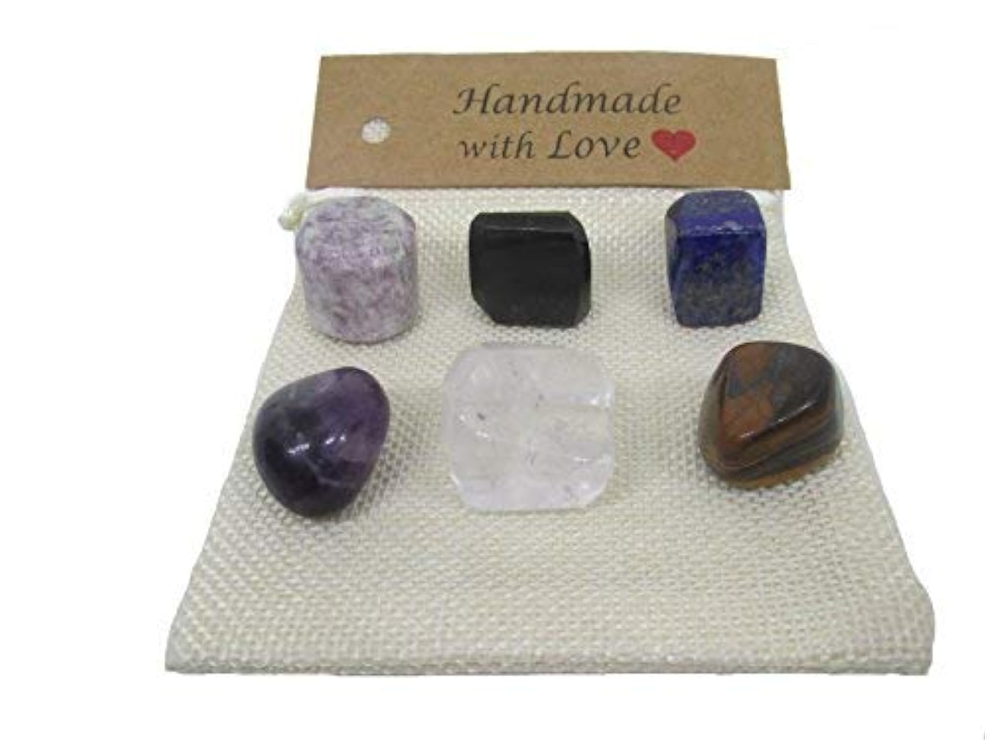 Pocket Healing Crystal Bag for Psychic Awareness and Protection