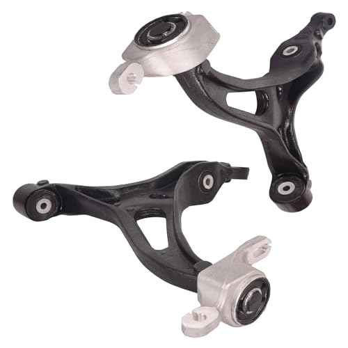 Bapmic Front Lower Left 1643303407 + 1643303507 Right Control Arm Kit with Bushings Replacement for Mercedes Benz GL ML Class W164 ML320 ML350 ML450 ML500 ML550