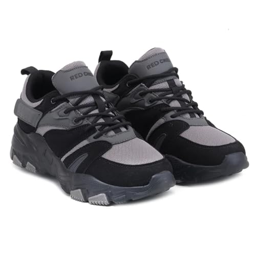 Image of Red Chief Men's Sports Sneaker | Low Ankle Lace Up Shoe with Breathable Mesh & Synthetic Upper | Lightweight Comfortable Casual Footwear (C6016)