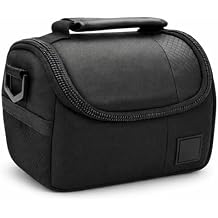 eCostConnection Small Soft Padded Camera Equipment Bag/Case For Canon, Nikon, Sony, Samsung, Olympus, Pentax, Panasonic & More... + Microfiber Cloth