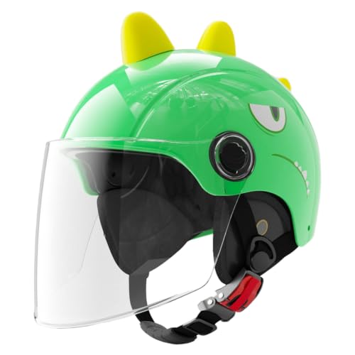 Casque moto enfant pour balades en scooter fille et garçon jet