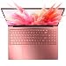 Molegar 15,6 Zoll FHD IPS Süß Laptop Roségold | Ryzen 3 3000 Serie bis 3,5 GHz | 8GB DDR4 256GB SSD | Beleuchtete Tastatur Fingerabdruck | WiFi 6 BT5.2 Type-C | Tragbar für Büro & Studium