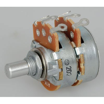 Dual Audio Potentiometer 1K Ohm