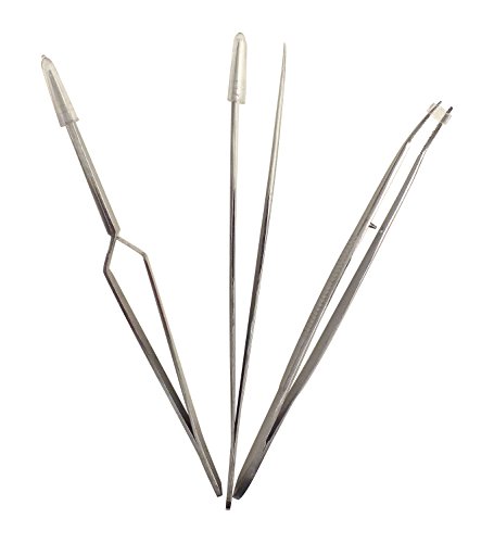 Tooltron 3 Pc. Tweezer Set