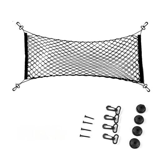Filet de coffre pour Jaguar XE 2015-2024 en nylon élastique avec crochets x760