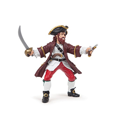 Papo - Figurines A Collectionner - Barberousse - Pirate - Convient Aux Filles Et Garçons - A partir de 3 Ans