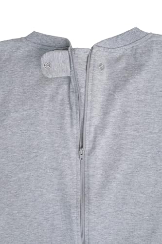 Gertex Adult Adaptive, Anti-Strip Back-Zip Lightweight Romper Designed for Special Needs, Disabilities | 100% Organic Cotton4