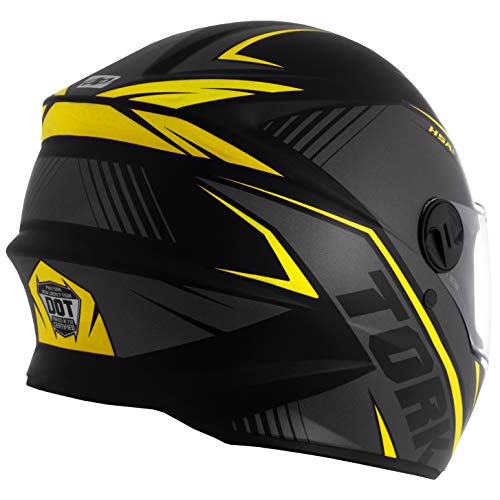 Pro Tork Capacete R8 Fosco 60 Cinza/Amarelo