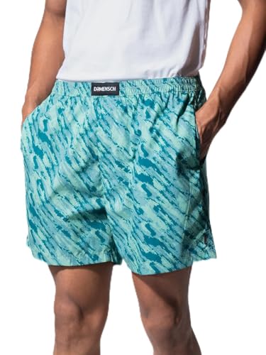 Image of DaMENSCH Regular Fit Solid 100% Soft & Durable Cotton Boxer Shorts Dual Pockets Anti-Bacterial Moisture Wicking Microfibre Waistband Ultra-Light Boxers for Men