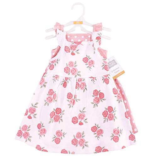 Image of Hudson Baby Girl's Cotton Dresses