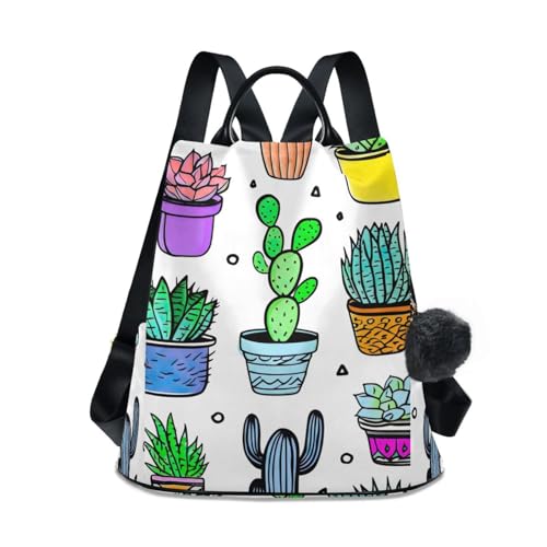Mochila para mujer de cactus: lleva la frescura de la naturaleza en tus viajes