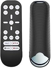 NSGJUYT Funda Protectora para el Manguito de la Cubierta de Silicona Anti-Shock Antideslizante PS5 para Playstation 5 Multimedia Media Control Remoto (Color : Black)