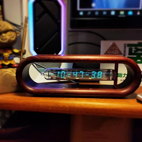 Reloj digital retro con sensor de luz automático que evita destellos nocturnos LED 5