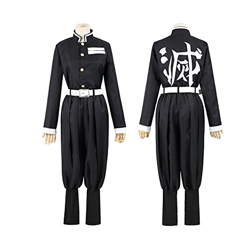 Meaniny,Anime Womens  Cosplay Costumes Kochou Shinobu Suit Full Set Halloween Party Outfit (Kochou Shinobu, Xl) #TOP2