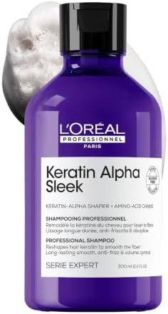L'Oreal Professionnel L'Oréal Professionnel Keratin Alpha Sleek Shampoo 300ml