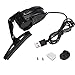 Mulcort Motorcycle Helmet Wiper, 2W Waterproof USB Motorcycle Helmet Windshield Wiper Mini Electric Wiper