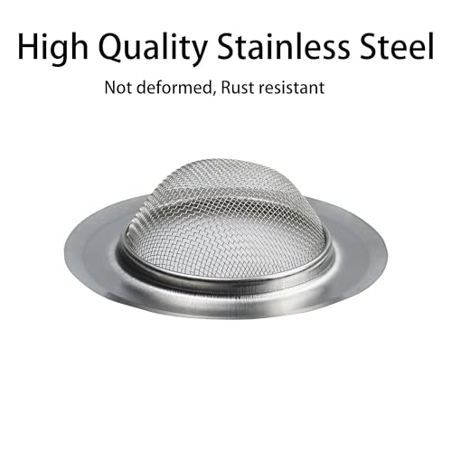 Coladores para fregadero de cocina de acero inoxidable 3 piezas 4.5" miniatura 4