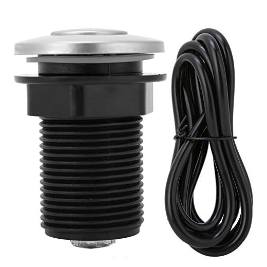 Descarte De Lixo Com Interruptor De Ar, Botão De Descarte De Lixo De 32 Mm, Botão De Descarte De Lixo Com Travamento Automático, Peças De Descarte De Lixo Com Mangueira De Ar Para Cozinha Doméstica