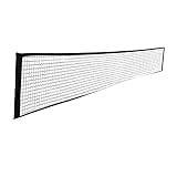 Aymzbd Pickleball Replacement Net Only Training Tool 22ft Regulation Size Weatherproof Black Nylon Net for Backyard Tennis Driveway